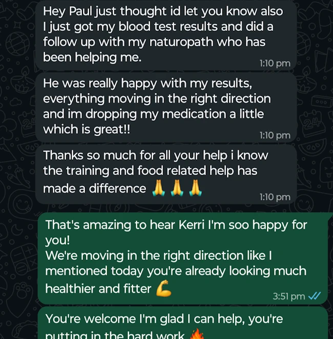 Real client results Visualize Personal Training