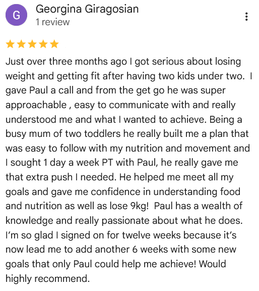 6-week kickstart results Dundas Sydney